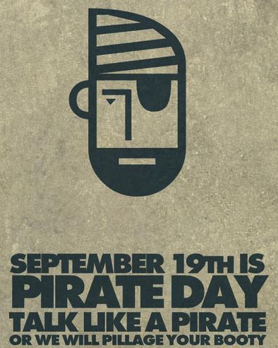 International Talk Like a Pirate Day | koshersamurai